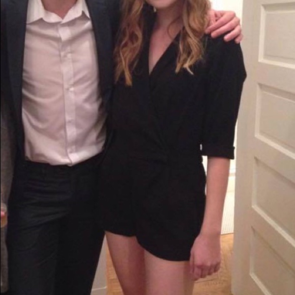 Black Topshop Romper
